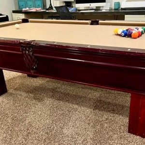 Pool Table - 8’ Three Piece Slate
